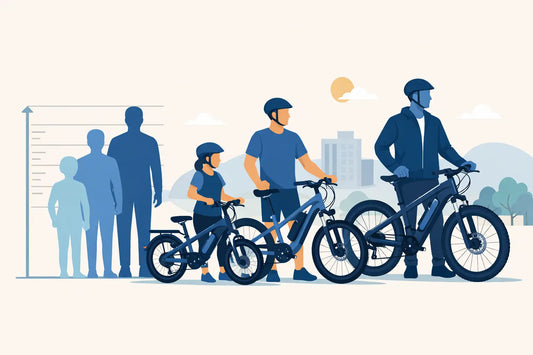 Electric Bicycle Size Guide for Adults