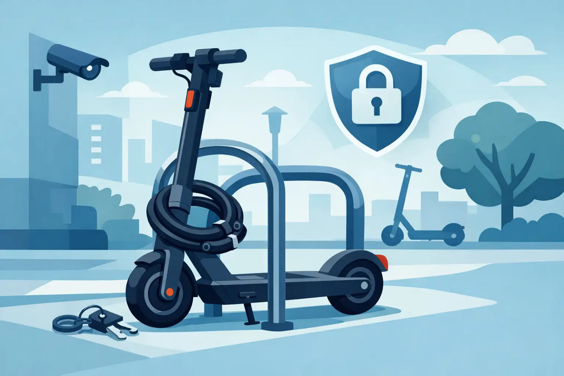 How to Lock Electric Scooter the Right Way