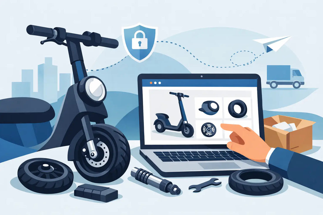 Buying Replacement Scooter Parts Online Safely