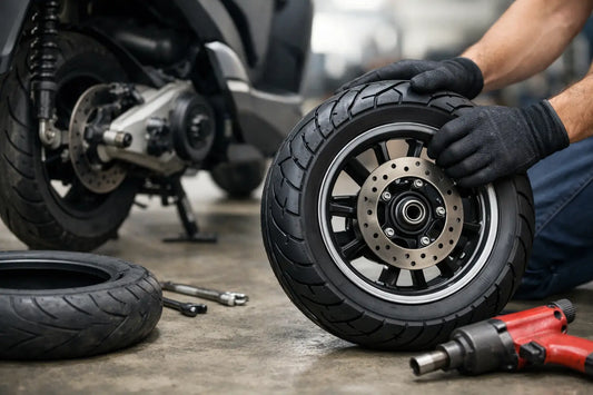How to Replace a Scooter Tire Without Damage