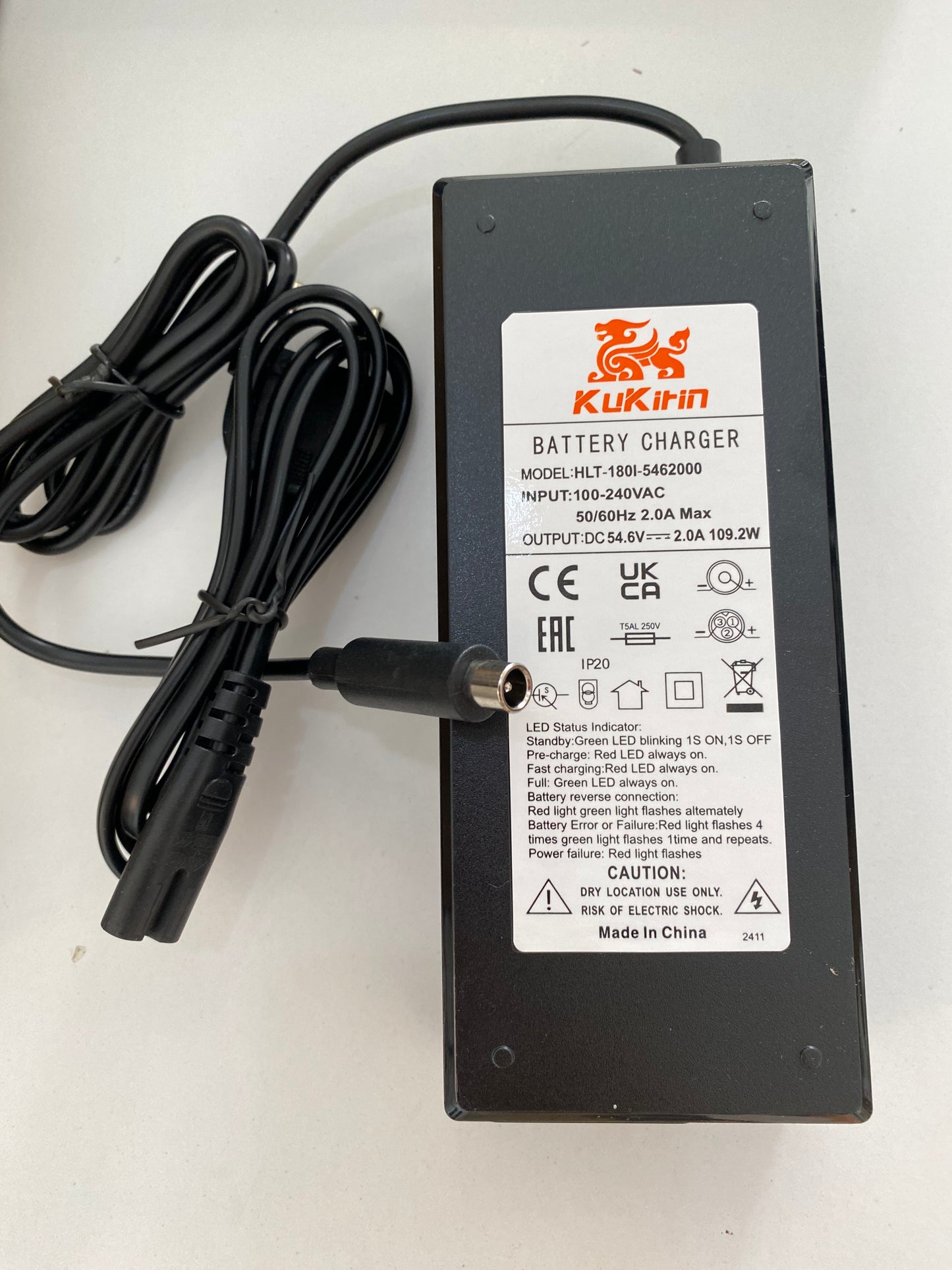 Charger for Orao gel battery 48v20ah