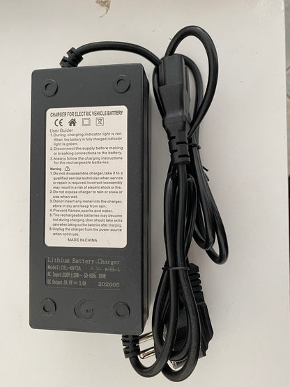 Punjač Li-ion 48V 3A za električni bicikl ili Skuteri - emobi.ch